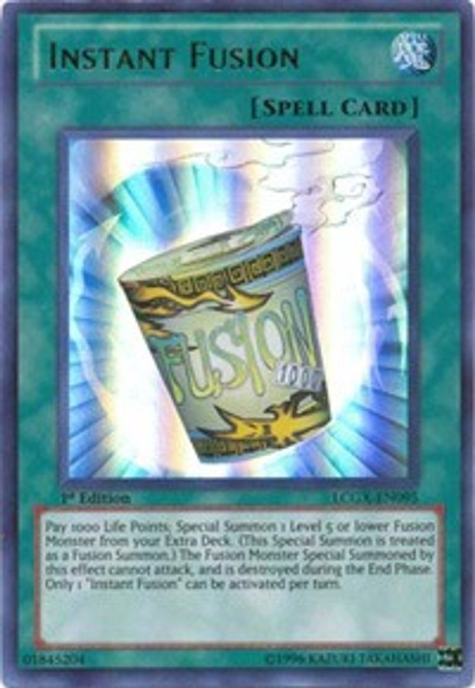 Instant Fusion, 1st-edition, front