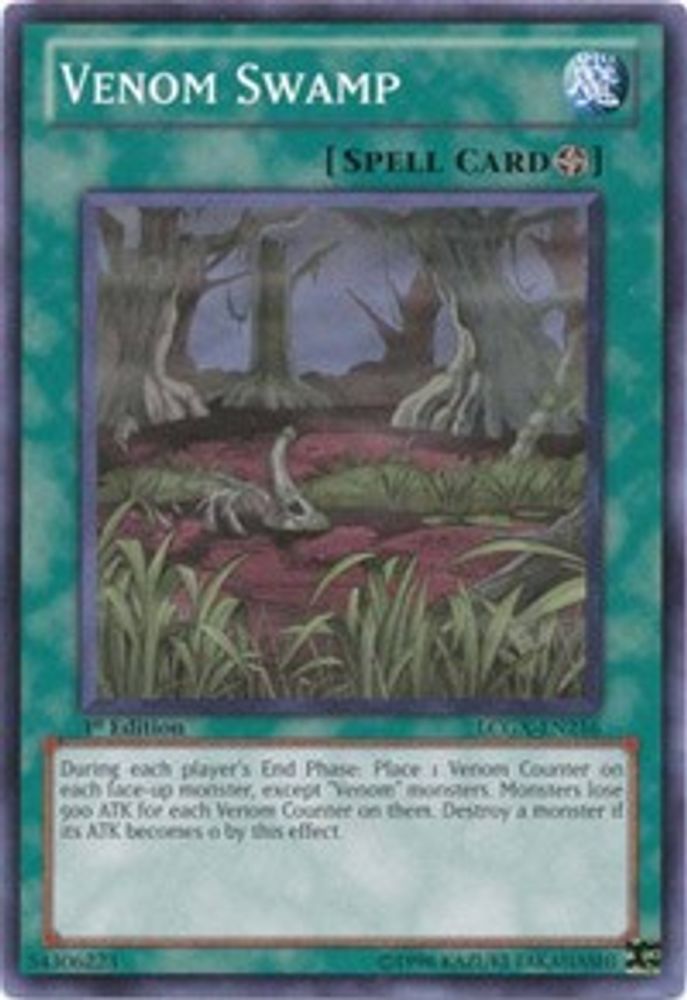 Venom Swamp, 1st-edition, front