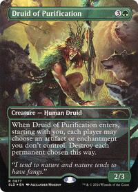 Druid of Purification (Rainbow Foil), Secret Lair Drop Series
