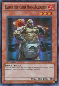Kayenn, the Master Magma Blacksmith