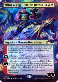 Minsc & Boo, Timeless Heroes (Rainbow Foil), Secret Lair Drop Series