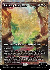 Enduring Innocence (Showcase) (Fracture Foil), Duskmourn: House of Horror