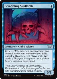 Scrabbling Skullcrab, Duskmourn: House of Horror