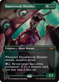 Hauntwoods Shrieker (Borderless), Duskmourn: House of Horror