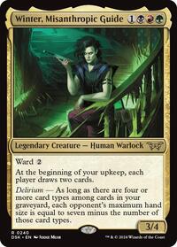 Winter, Misanthropic Guide, Duskmourn: House of Horror