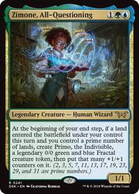 Zimone, All-Questioning, Duskmourn: House of Horror
