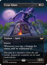 Crypt Ghast (Borderless), Commander: Duskmourn: House of Horror