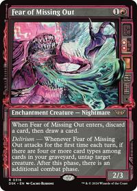 Fear of Missing Out (Showcase), Duskmourn: House of Horror