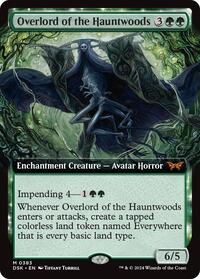 Overlord of the Hauntwoods (Extended Art), Duskmourn: House of Horror