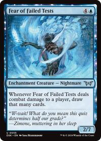 Fear of Failed Tests, Duskmourn: House of Horror