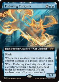 Enduring Curiosity (Extended Art), Duskmourn: House of Horror