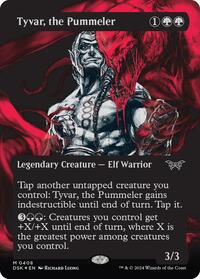 Tyvar, the Pummeler (Showcase) (Textured Foil), Duskmourn: House of Horror