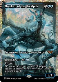 Overlord of the Floodpits (Showcase) (Fracture Foil), Duskmourn: House of Horror