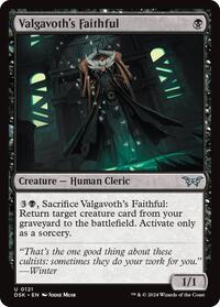 Valgavoth's Faithful, Duskmourn: House of Horror