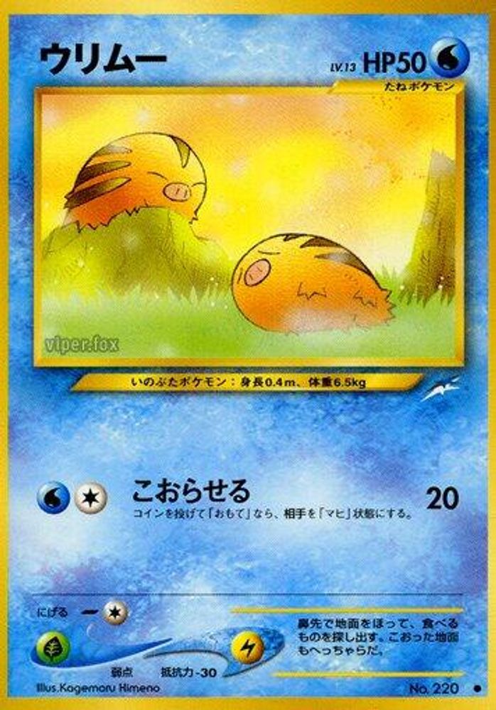 Swinub, Standard, front