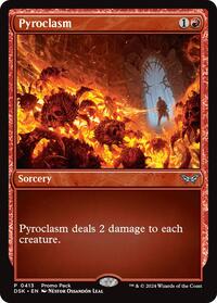 Pyroclasm, Promo Pack: Duskmourn: House of Horror