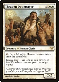 Thraben Doomsayer, Dark Ascension