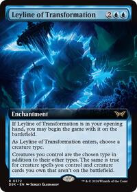 Leyline of Transformation (Extended Art), Duskmourn: House of Horror