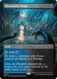 Gloomlake Verge (Borderless), Duskmourn: House of Horror