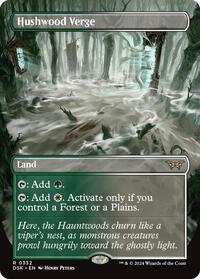 Hushwood Verge (Borderless), Duskmourn: House of Horror
