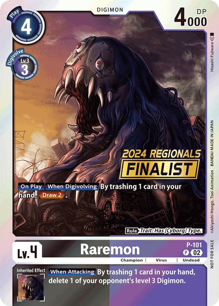 Raremon - P-101 (2024 Regionals Finalist), Foil, front