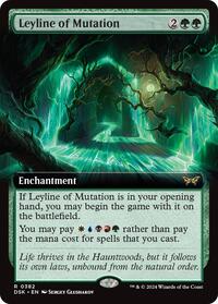 Leyline of Mutation (Extended Art), Duskmourn: House of Horror
