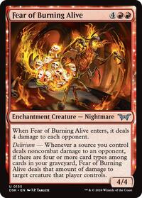 Fear of Burning Alive, Duskmourn: House of Horror