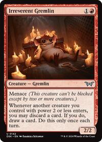 Irreverent Gremlin, Duskmourn: House of Horror