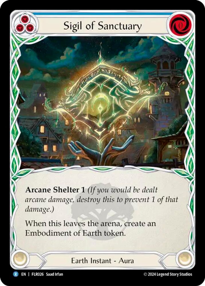 Sigil of Sanctuary, Standard, front