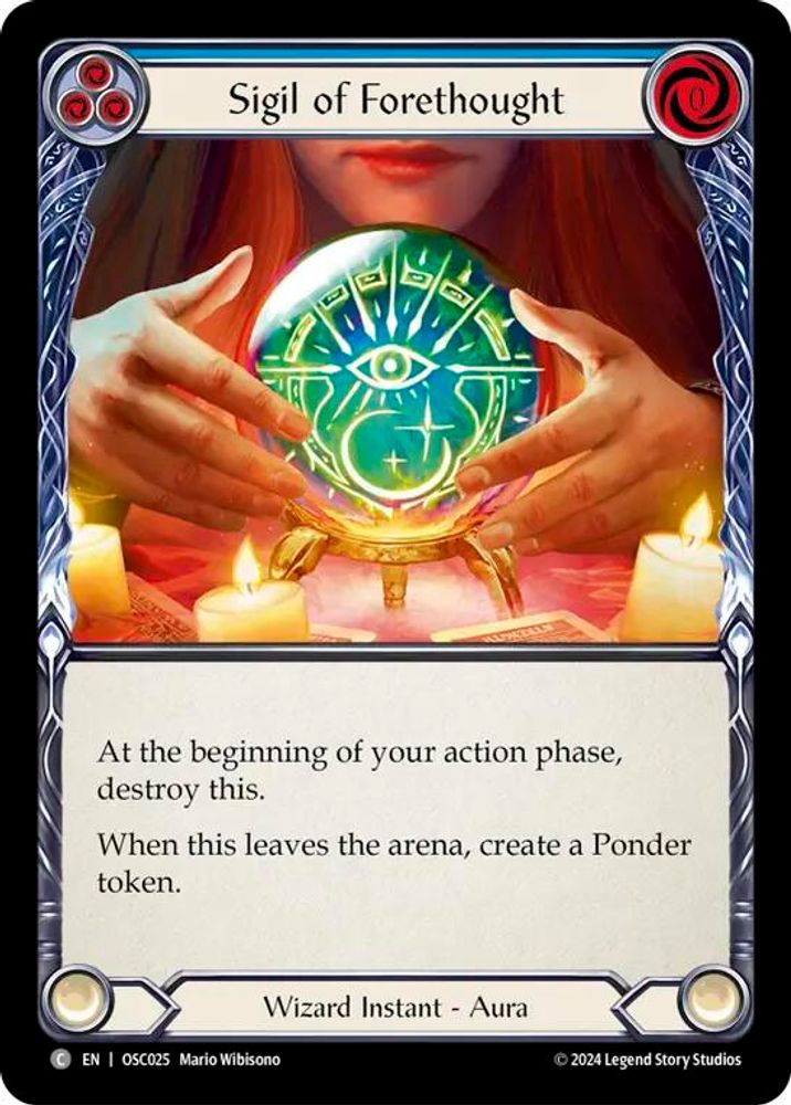 Sigil of Forethought, Standard, front