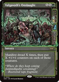 Valgavoth's Onslaught (Showcase), Duskmourn: House of Horror