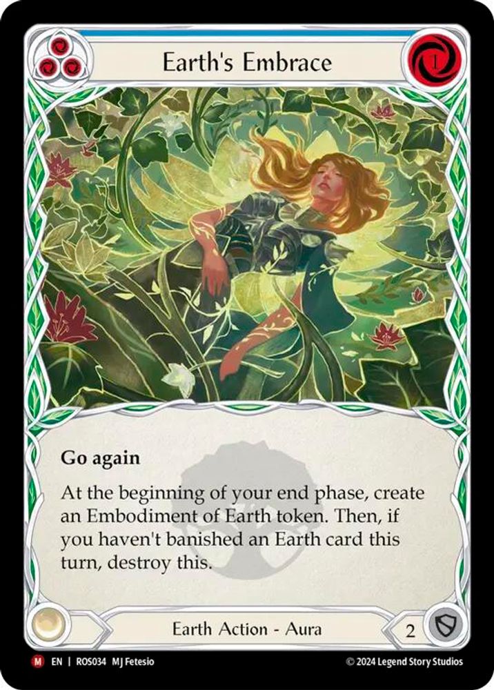 Earth's Embrace, Standard, front