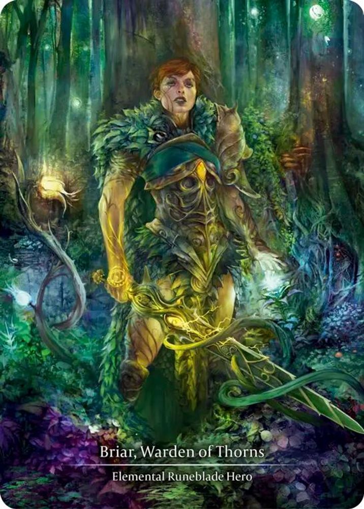 Briar, Warden of Thorns (Marvel), Cold-foil, front