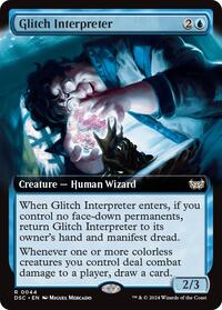 Glitch Interpreter (Extended Art), Commander: Duskmourn: House of Horror
