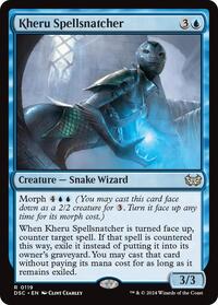 Kheru Spellsnatcher, Commander: Duskmourn: House of Horror