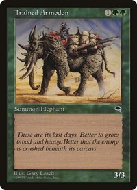 Trained Armodon, Tempest