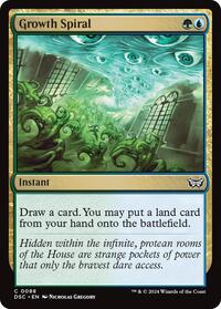 Growth Spiral, Commander: Duskmourn: House of Horror