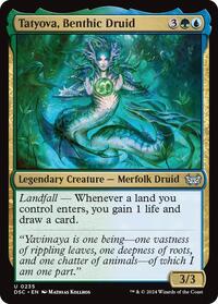Tatyova, Benthic Druid, Commander: Duskmourn: House of Horror