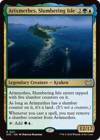 Arixmethes, Slumbering Isle, Commander: Duskmourn: House of Horror