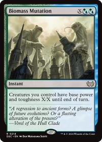 Biomass Mutation, Commander: Duskmourn: House of Horror
