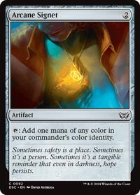 Arcane Signet, Commander: Duskmourn: House of Horror