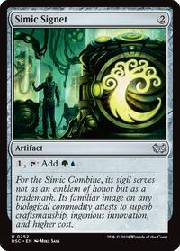 Simic Signet, Commander: Duskmourn: House of Horror