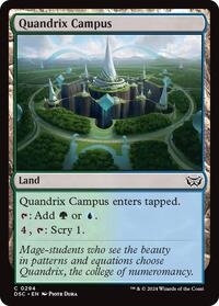 Quandrix Campus, Commander: Duskmourn: House of Horror