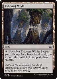Evolving Wilds, Commander: Duskmourn: House of Horror