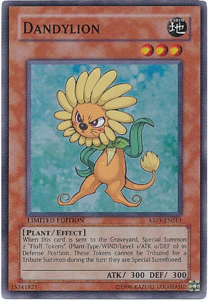 Dandylion, Limited, front