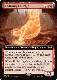 Enduring Courage (Extended Art), Duskmourn: House of Horror