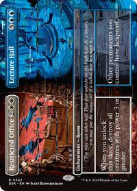 Restricted Office // Lecture Hall (Borderless), Duskmourn: House of Horror