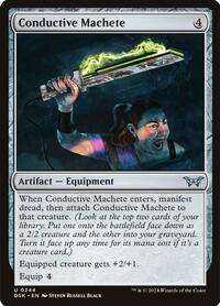 Conductive Machete, Duskmourn: House of Horror