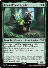 Kona, Rescue Beastie (0187), Duskmourn: House of Horror