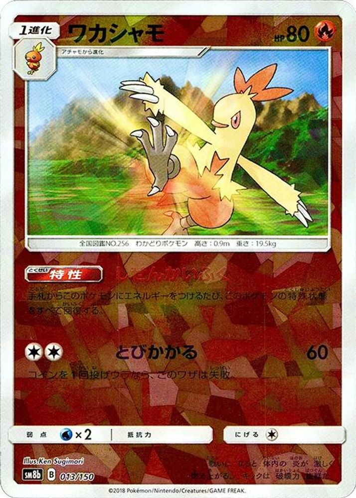 Combusken (Mirror Holofoil)